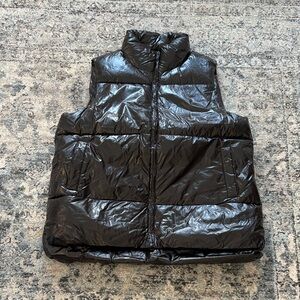 a new day Black Puffer Vest